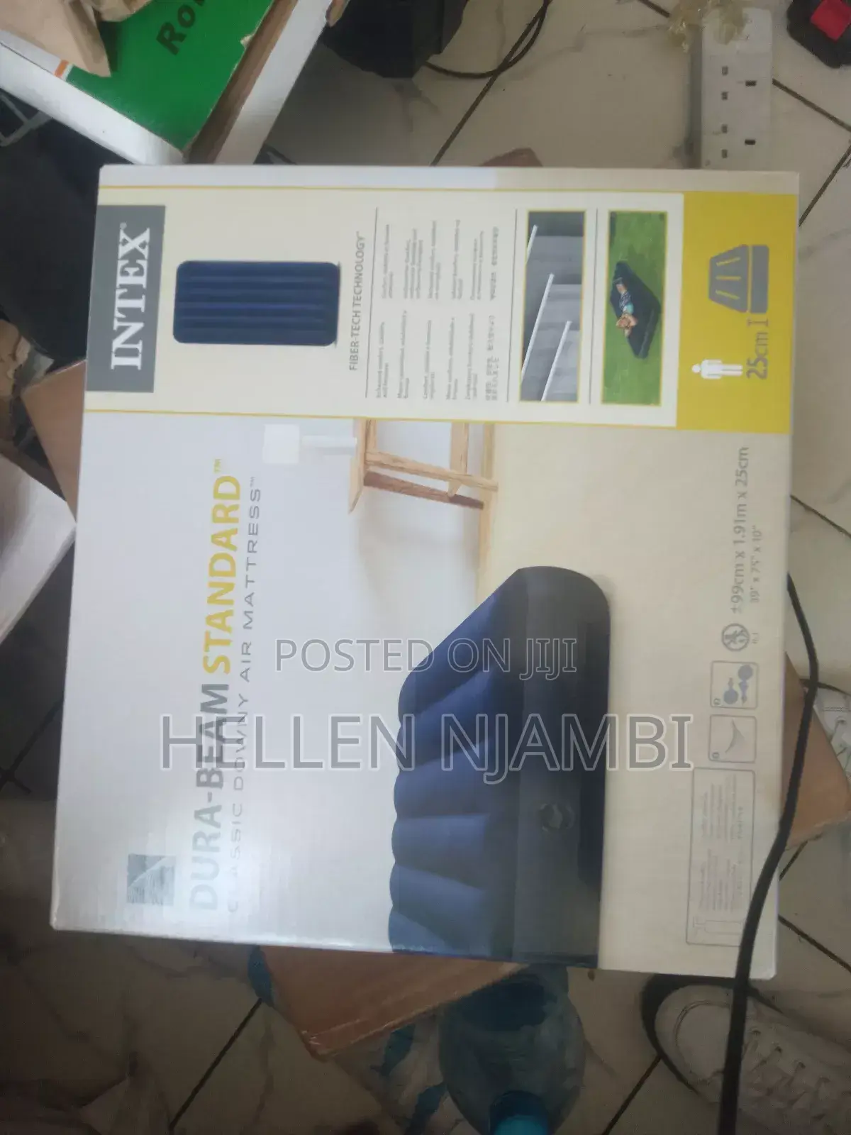 Intex Inflatable Mattress With Pump