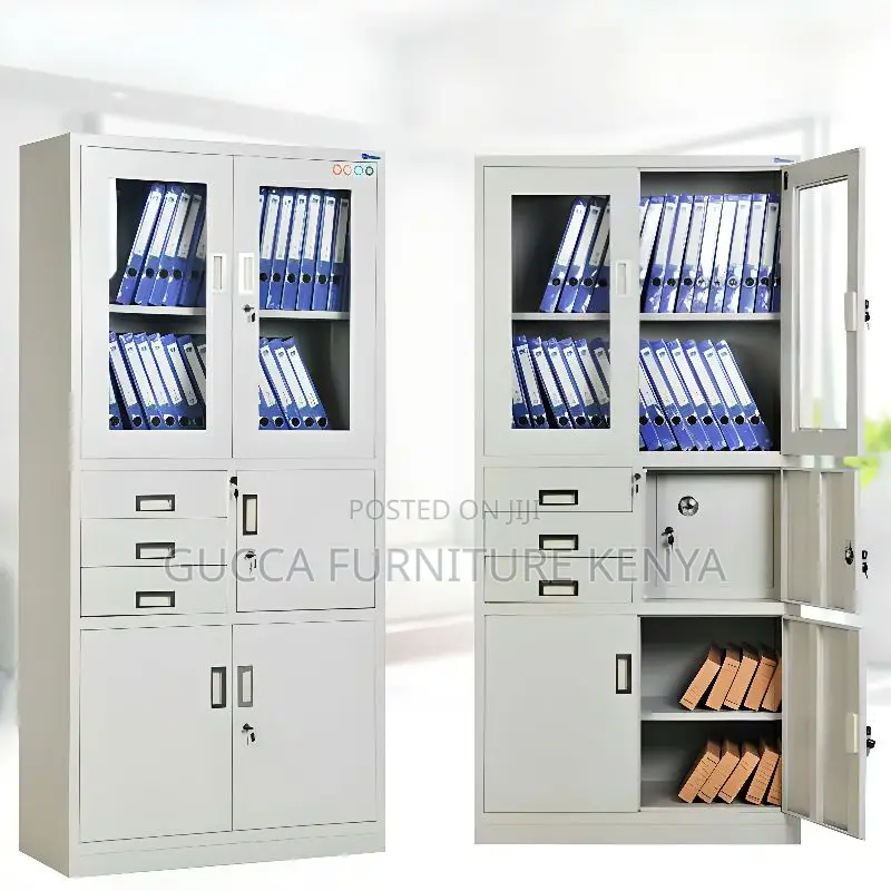 Cabinets: 2-Door Vertical Safe Assembled Office File Cabinet