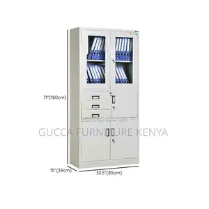 Cabinets: 2-Door Vertical Safe Assembled Office File Cabinet