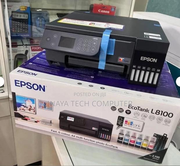 Epson L8100 A4 Multifunctional Inkjet Printer - main view