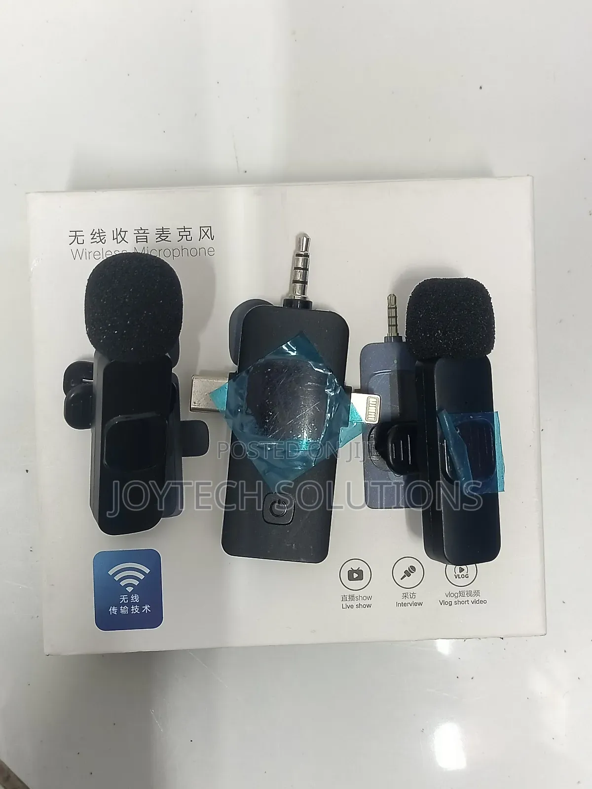Microphone for iPhones Type -C and Camera Dual Lapel