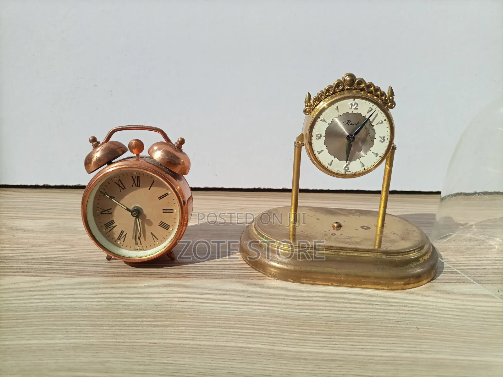 Vintage Mechanical Table Clocks