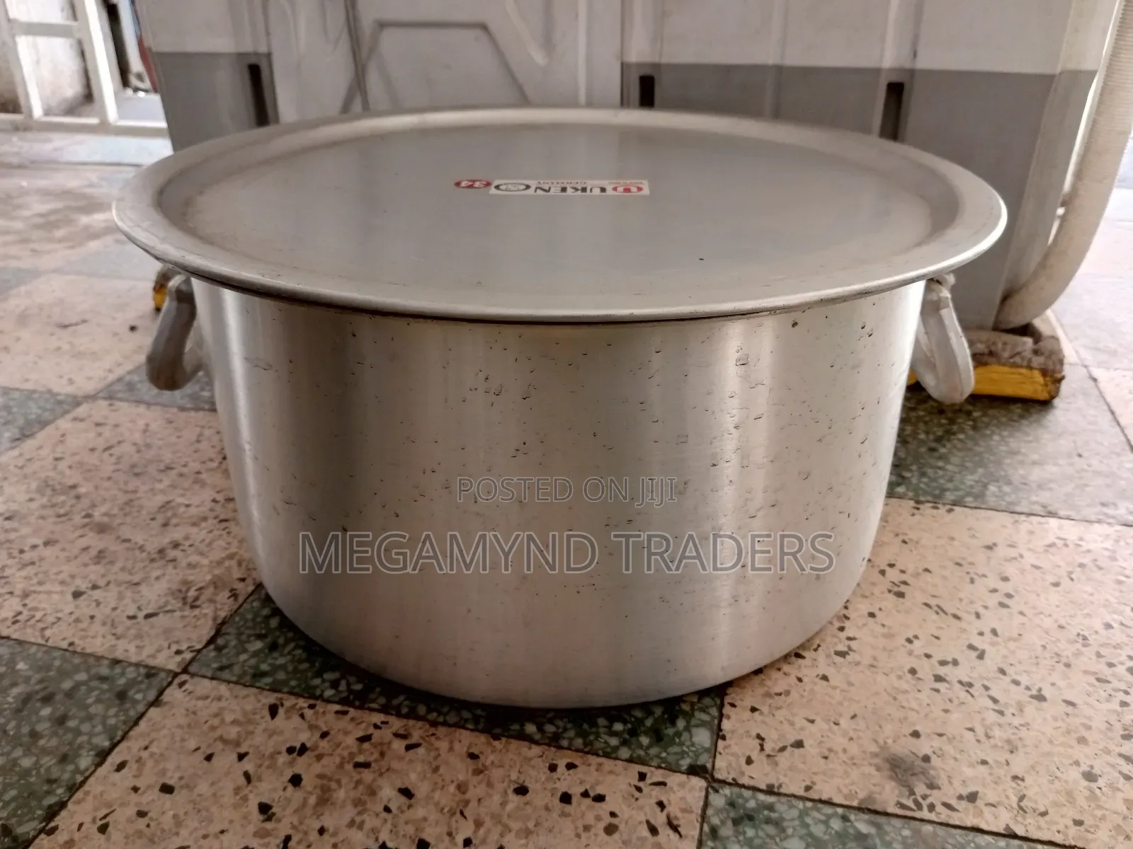 25 LTR Aluminium Sufuria With Handle +Lid /Uken Heavy Gauge Sufuria