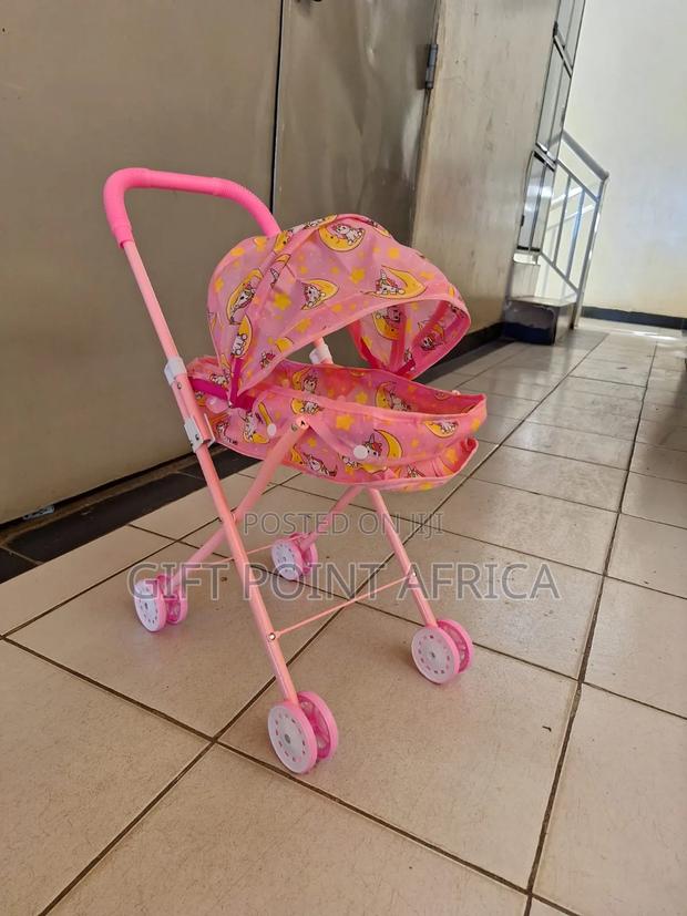 Foldable Doll Stroller for Kids - main view