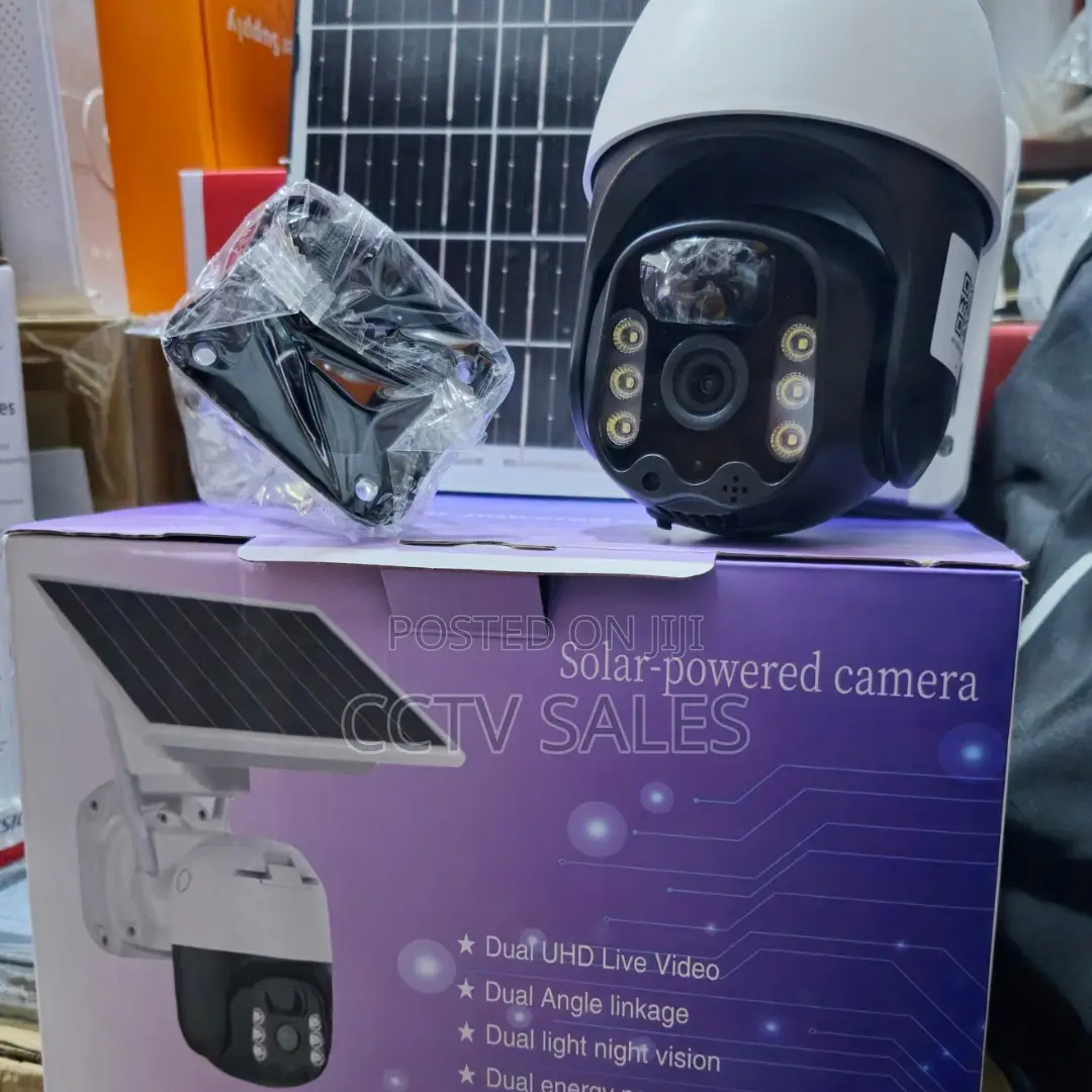 Solar Powered Wifi 4mp Wireless Camera-Outdoor