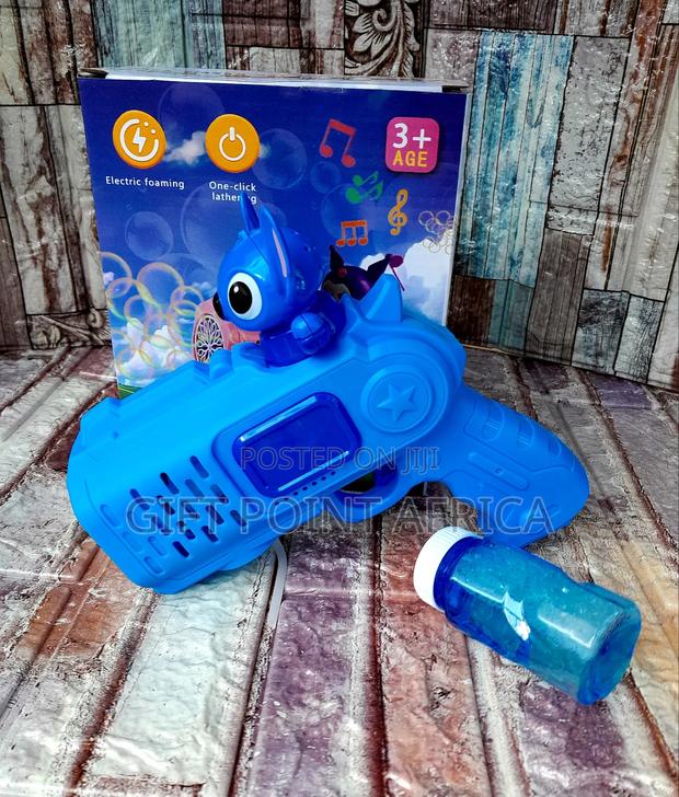 Kids Battery Operated Bubble Guns - thumbnail 2