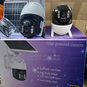 4mp Outdoor Solar Camera-Low Power Color 24/7