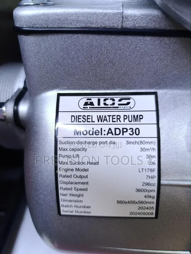 Aico Diesel Water Pump 3" - thumbnail 2