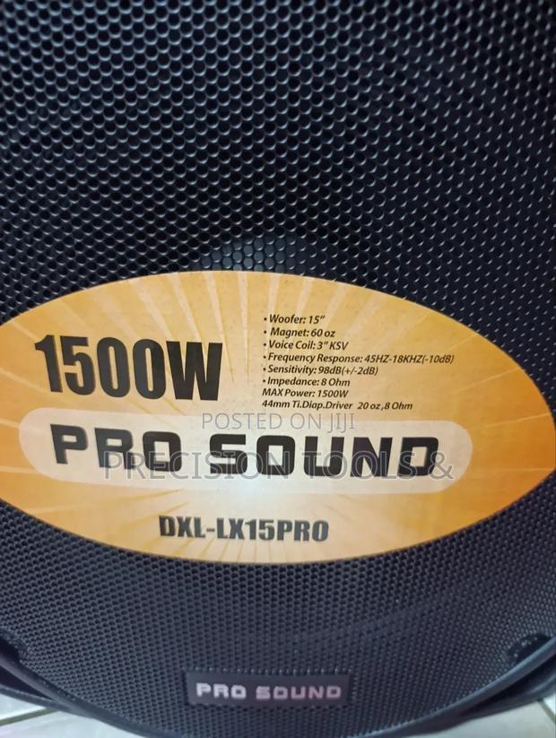 Prosound Speaker 1500w With Bluetooth Connect - thumbnail 3