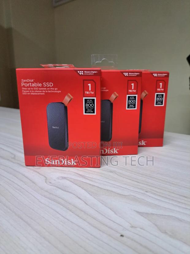 Sandisk E30 Portable External SSD 1tb - thumbnail 3