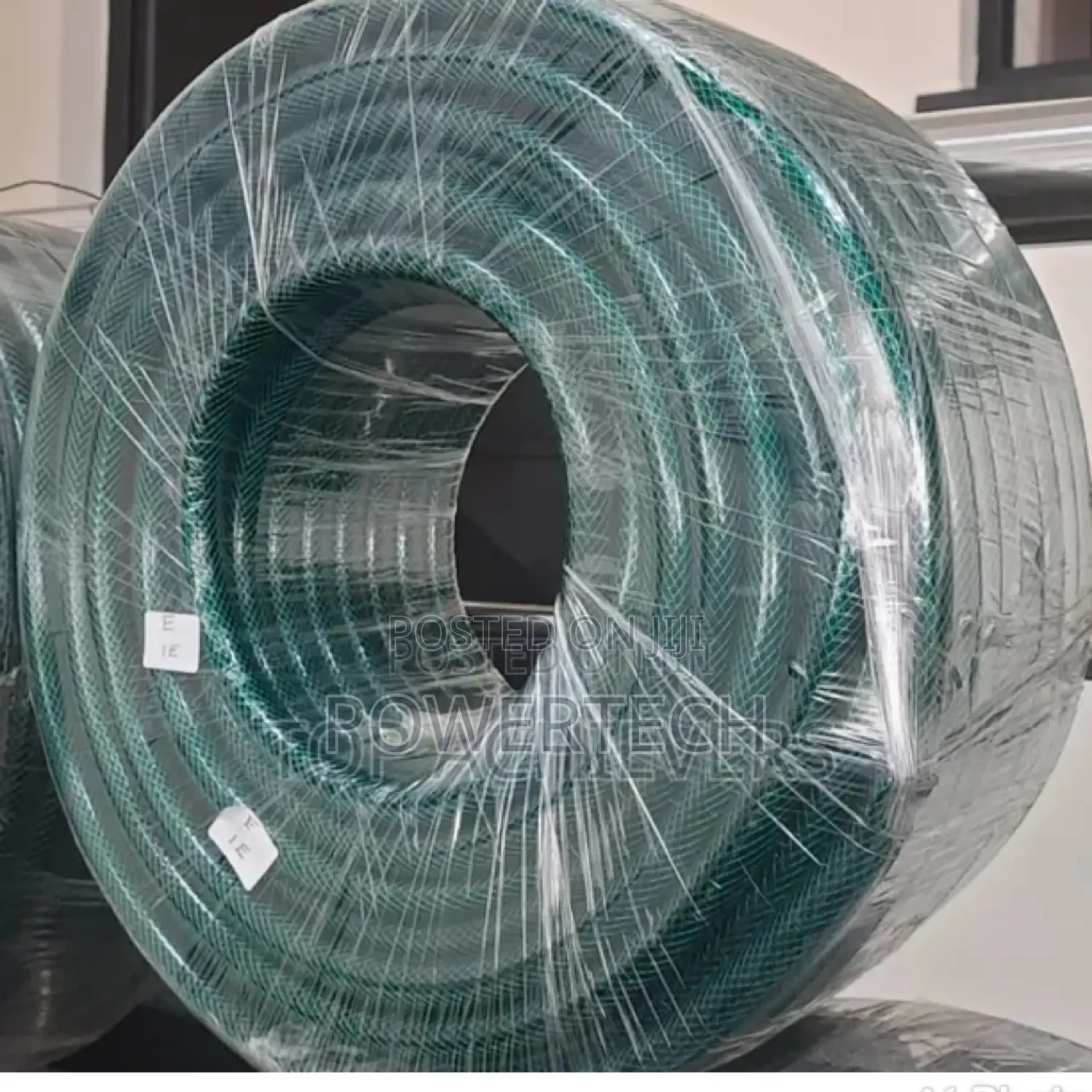 Green Braided Hose Pipe 3/4 Inch by 50 Metres