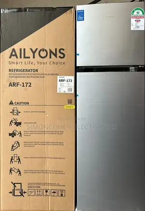 Ailyons Double Door Fridge 172litres
