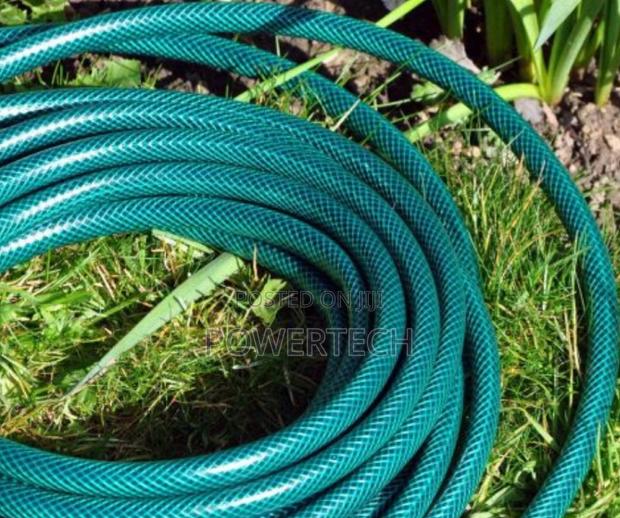 1 Inch by 15 Metre Hose Braided Green Pipe