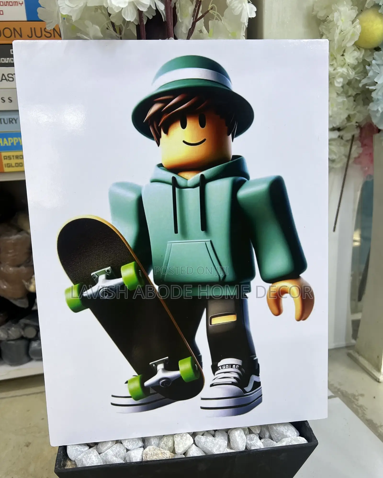 Roblox Cartoon A3 Wall Art for Boys Bedroom Wall Hanging