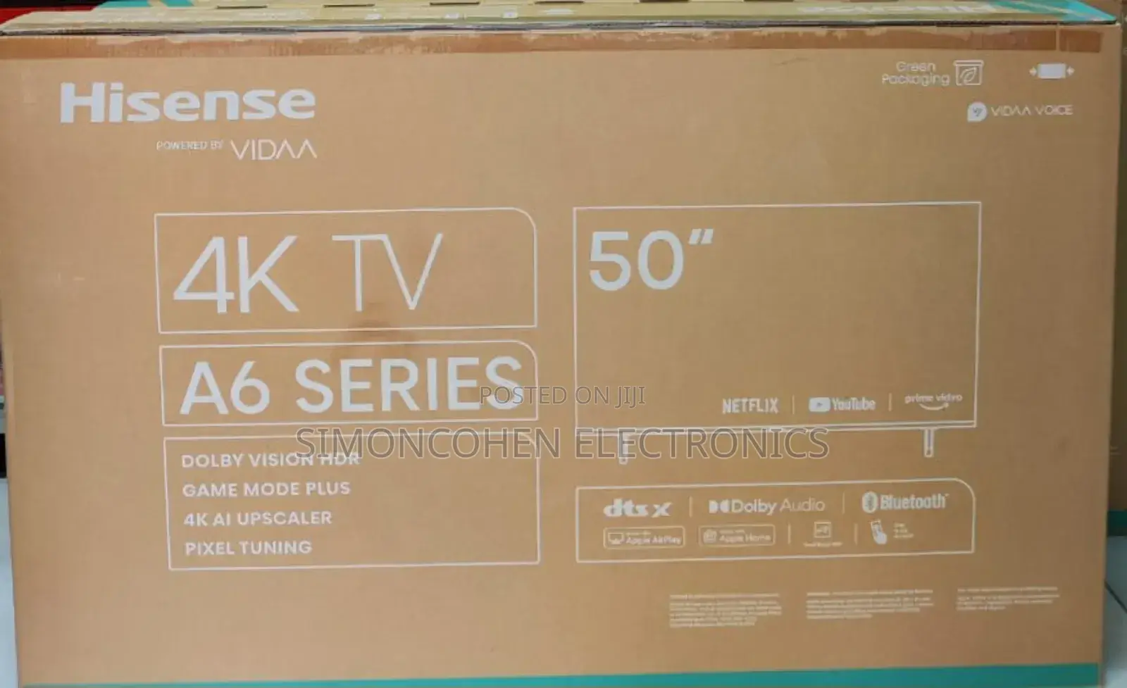 Hisense 50" Smart A6