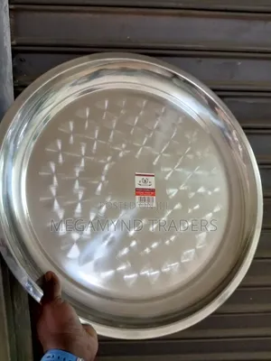 50cm Diameter Sinia/Stainless Tray/Round Sinia
