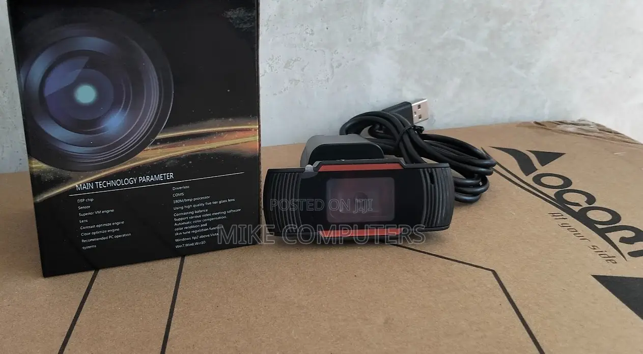2mp Webcam for Desktop With Mic