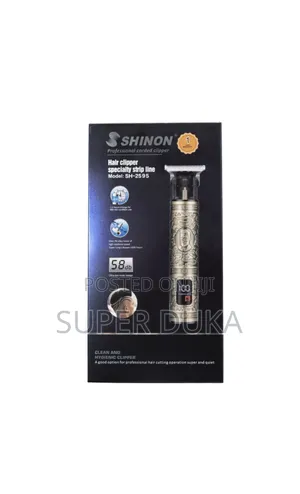Shinon Sh-2595 Hair Clipper.Rechargeable High Quality Shaver