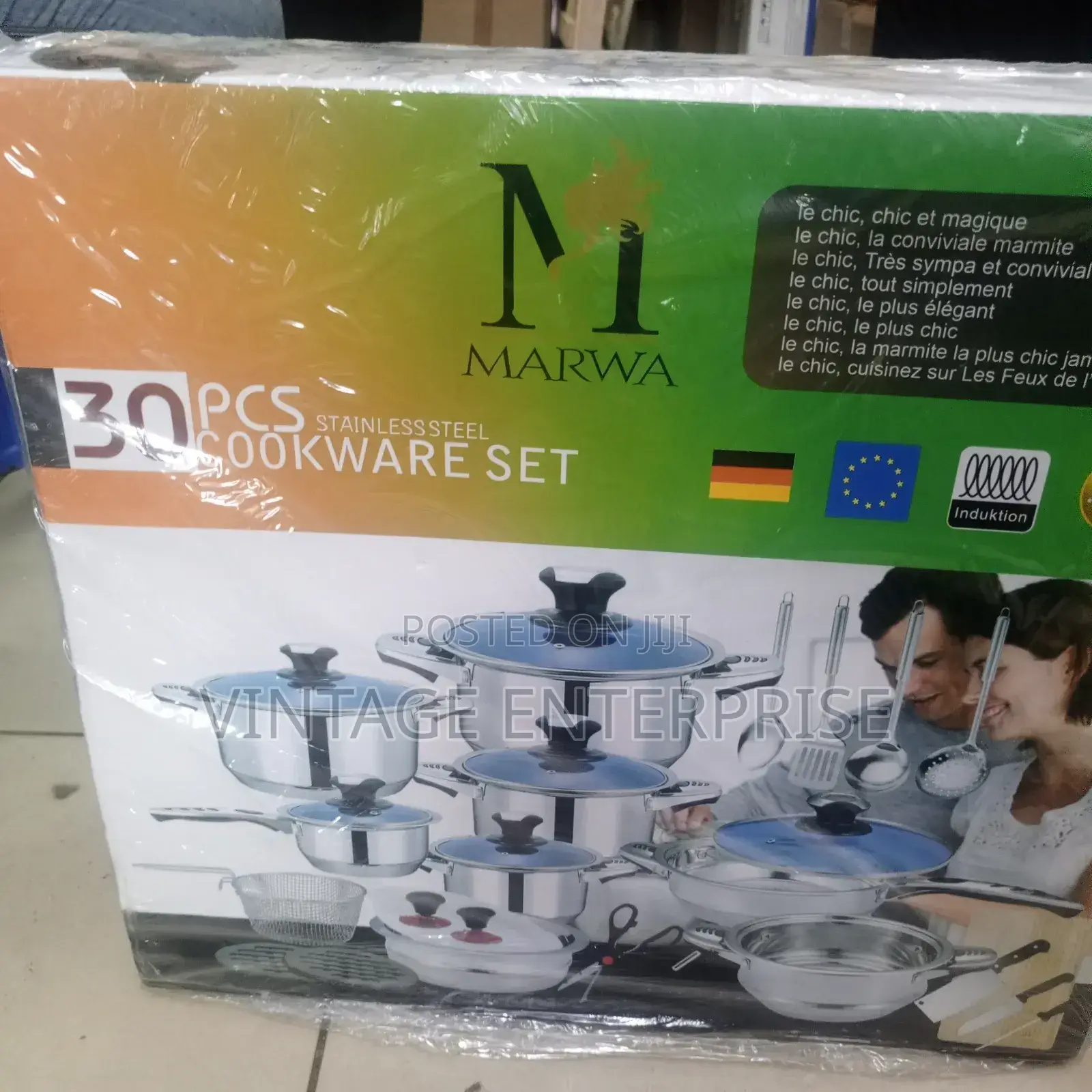Marwa 30pcs Cookware Set