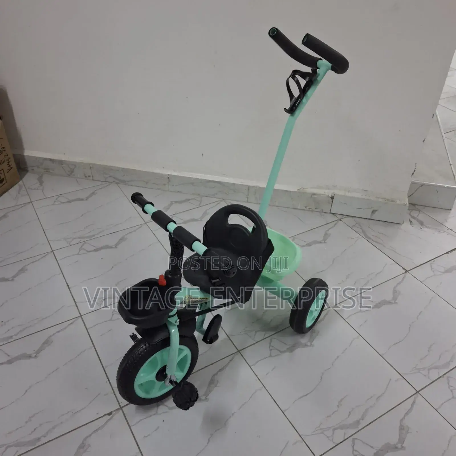 Kids Tricycle With Pusher