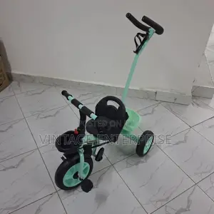 Kids Tricycle With Pusher
