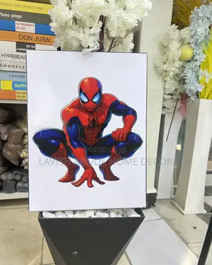 A3 Size Spiderman Wall Hanging Art