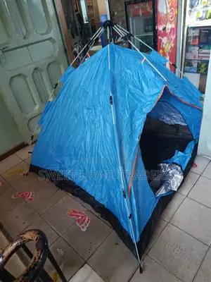 Camping Tent 2-5 People Blue