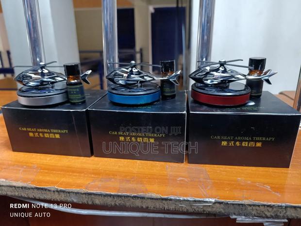 Solar Rotating Helicopter Air Freshener - main view