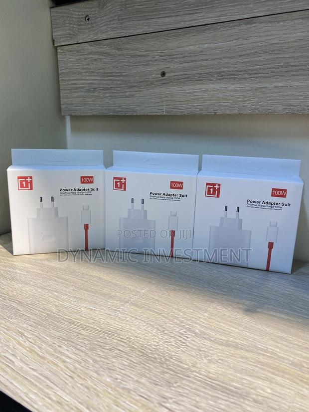 Oneplus 100w Usb-a Supervooc Adapter+Cable – White - main view