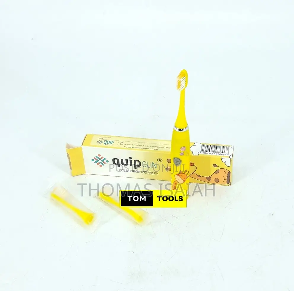 Quip Clin Kids Electrical Toothbrush With 3 Brush Heads