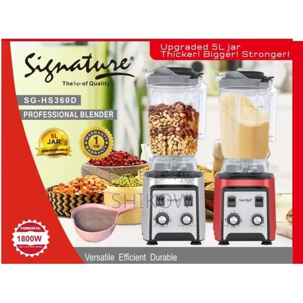 Signature Commercial Blender 5litres 1800w