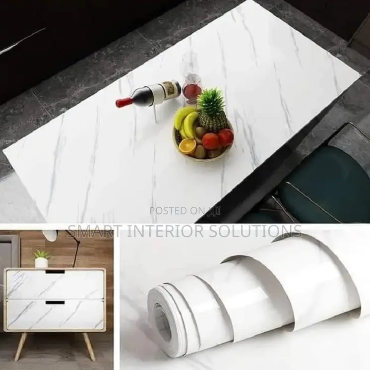 Adhesive Marble Contact Paper