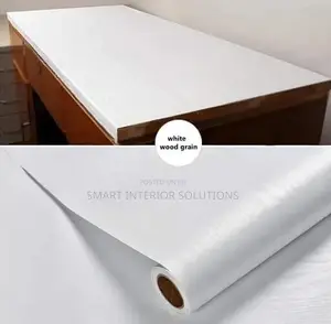Plain White Matte Contact Wallpaper