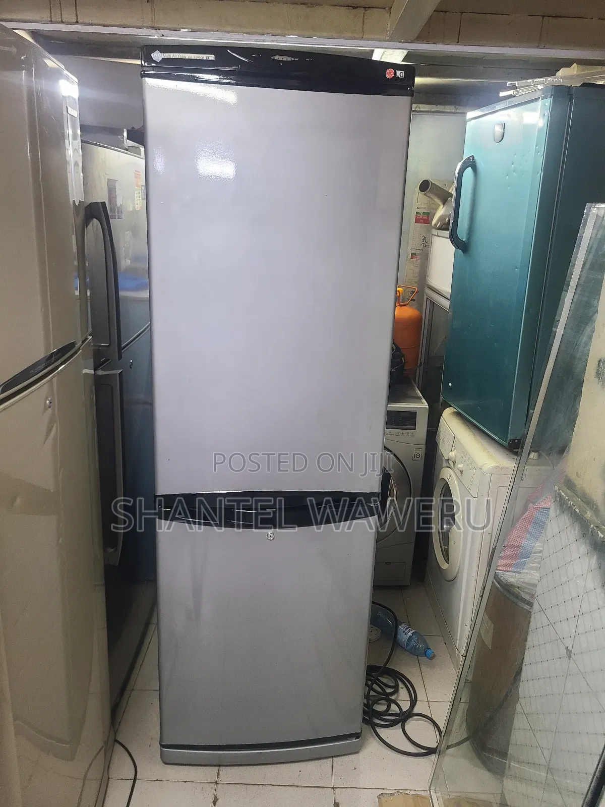 Silver Bottom Freezer Fridge 400litres