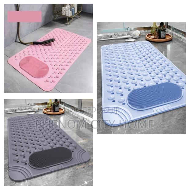Big Size Bathroom Mat With Massager Available - main view