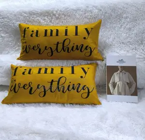 Mustard Rectangular Throwpillow Covers
