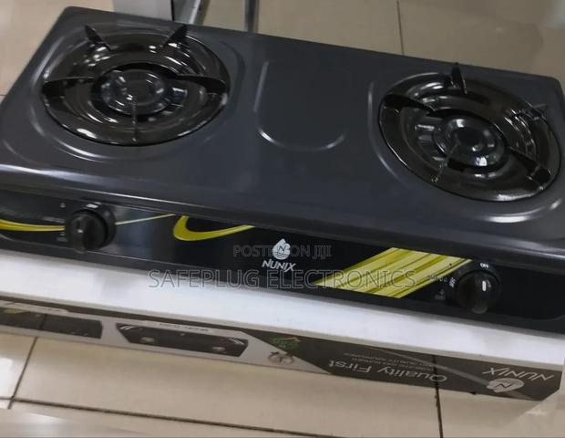 Nunix Stainless 2 Burner Cooker - Energy-Efficient - main view