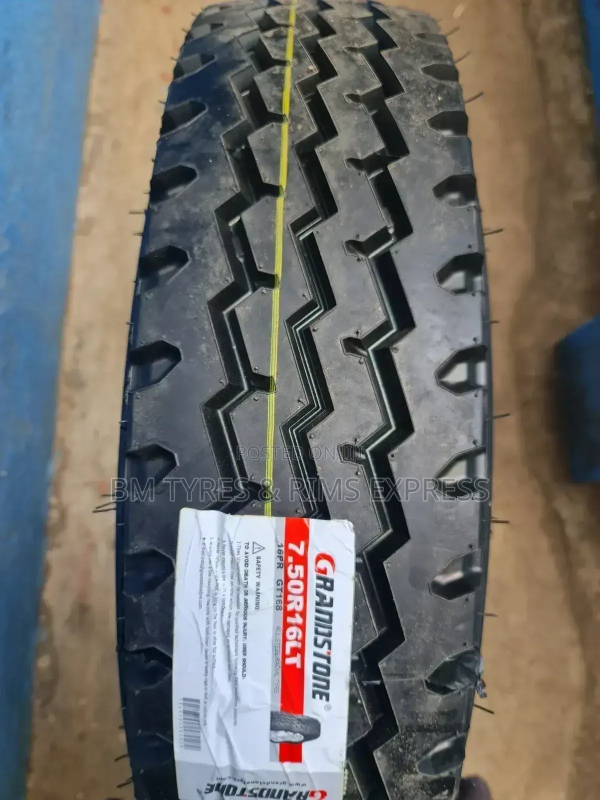 750 R16 Grandstone Tyres (Commercial)