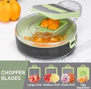 9in1 Functions Vegetable Cutter Round Bowl Dice,Shred Slice - thumbnail 2