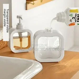 500ml White Soap/ Lotion/ Sanitizer Dispenser