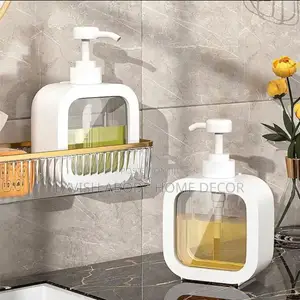 500ml White Soap/ Lotion/ Sanitizer Dispenser