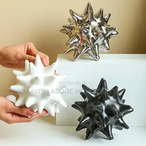 Sea Urchin Sculpture Decor Centre Pieces