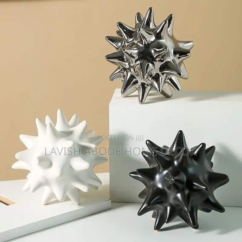 Sea Urchin Sculpture Decor Centre Pieces