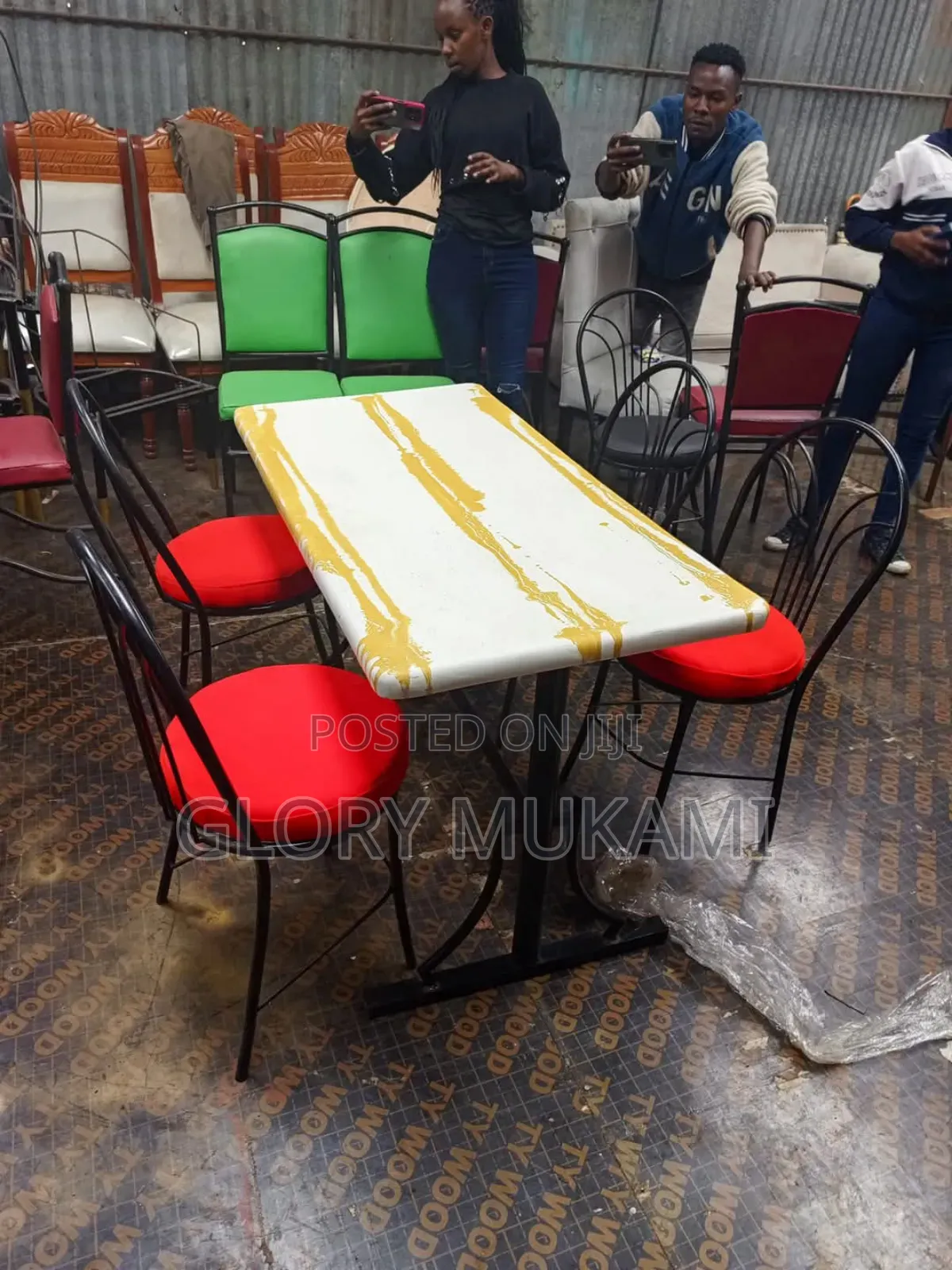 Restaurants And Bar Chairs And 4 By 2 Table
