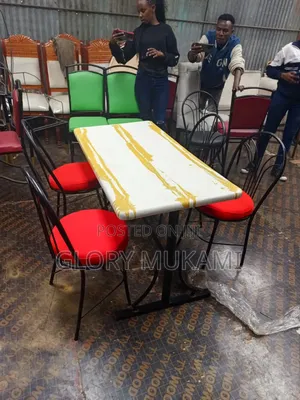 Restaurants And Bar Chairs And 4 By 2 Table