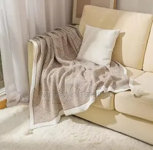 Bohemian Knitted Throw Blankets