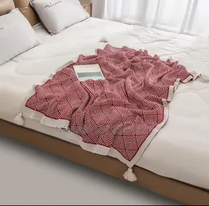 Bohemian Knitted Throw Blankets