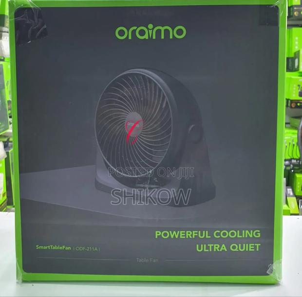 Oraimo Smart Table Fan Odf-211a Powerful Cooling Table Fan - main view