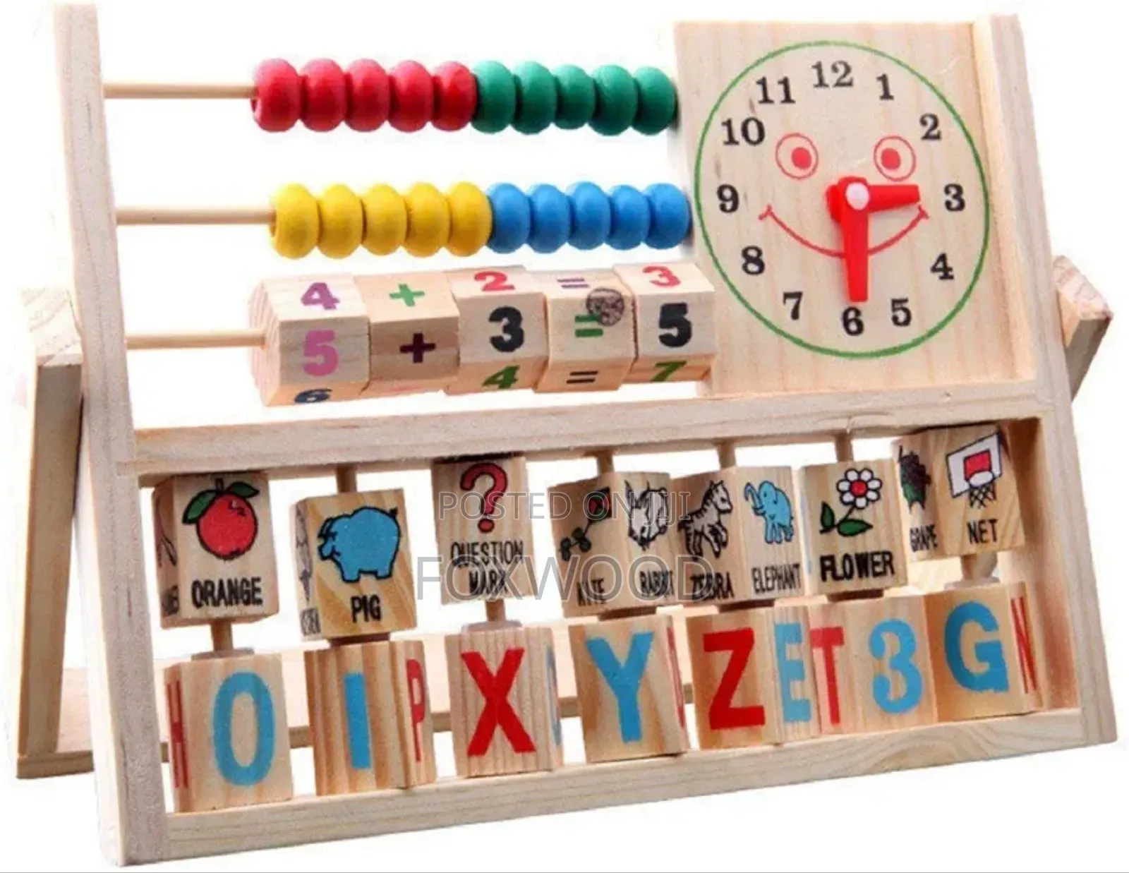 Early Childhood Education Wooden Abacus