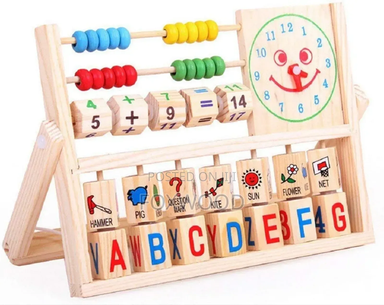 Early Childhood Education Wooden Abacus